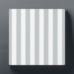 Change Grey Stripes to  Any Colour Click Customise Plaque<br><div class="desc">Please make sure to customise the colour for the front and the back of products with two sides or multiple elements. Easily change the colour of these Stripes from the preset grey on white to any stripe colour of your choice in one step. Just click on the "Customise It!" button...</div>