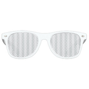 Change Grey Stripes to  Any Colour Click Customise Retro Sunglasses