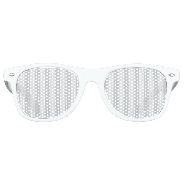 Change Grey Stripes to  Any Colour Click Customise Retro Sunglasses (Front)