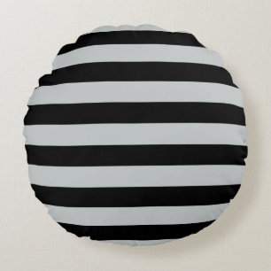 Change Grey Stripes to  Any Colour Click Customise Round Cushion