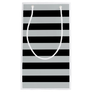 Change Grey Stripes to  Any Colour Click Customise Small Gift Bag