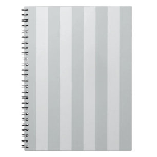 Change Grey Stripes to  Any Colour Click Customise Spiral Notebook
