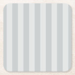 Change Grey Stripes to  Any Colour Click Customise Square Paper Coaster<br><div class="desc">Please make sure to customise the colour for the front and the back of products with two sides or multiple elements. Easily change the colour of these stripes design from the preset grey and shaded white to any colour of your choice in one step and see what you get. Just...</div>