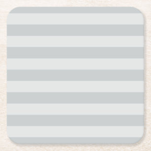 Change Grey Stripes to  Any Colour Click Customise Square Paper Coaster