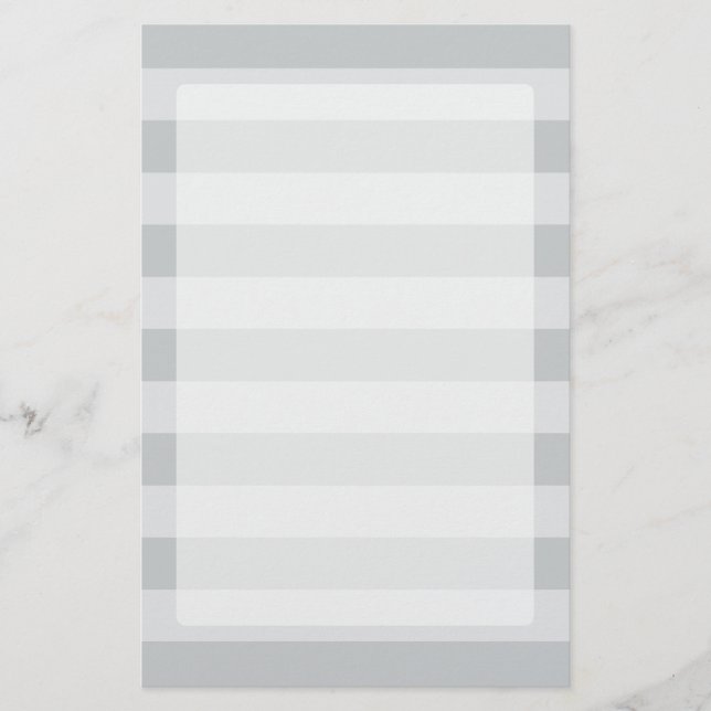 Change Grey Stripes to  Any Colour Click Customise Stationery (Front)