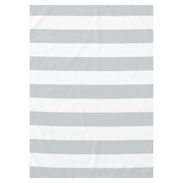 Change Grey Stripes to  Any Colour Click Customise Tablecloth (Front)