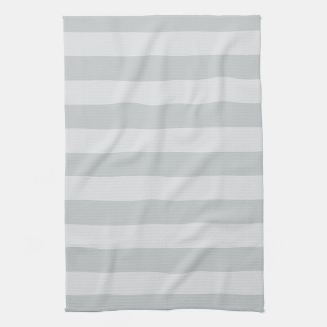 Change Grey Stripes to  Any Colour Click Customise Tea Towel (Vertical)