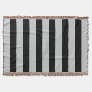 Change Grey Stripes to  Any Colour Click Customise Throw Blanket