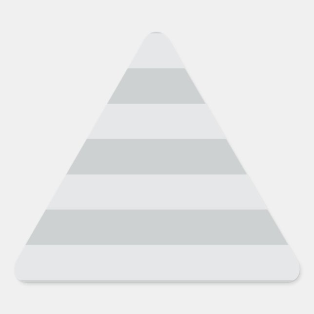 Change Grey Stripes to  Any Colour Click Customise Triangle Sticker (Front)