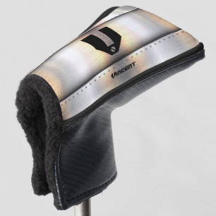 Change Initial, Add (delete) Name, Metal Strips    Golf Head Cover