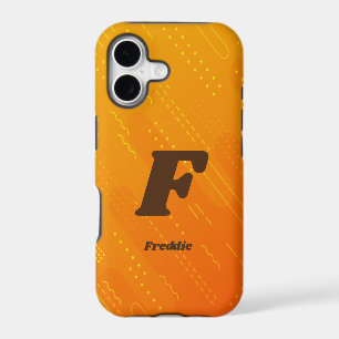 Change Initial, Add (delete) Name, Orange Yellow