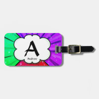 Change Initial, Add (delete) Name, Pop Art Cloud