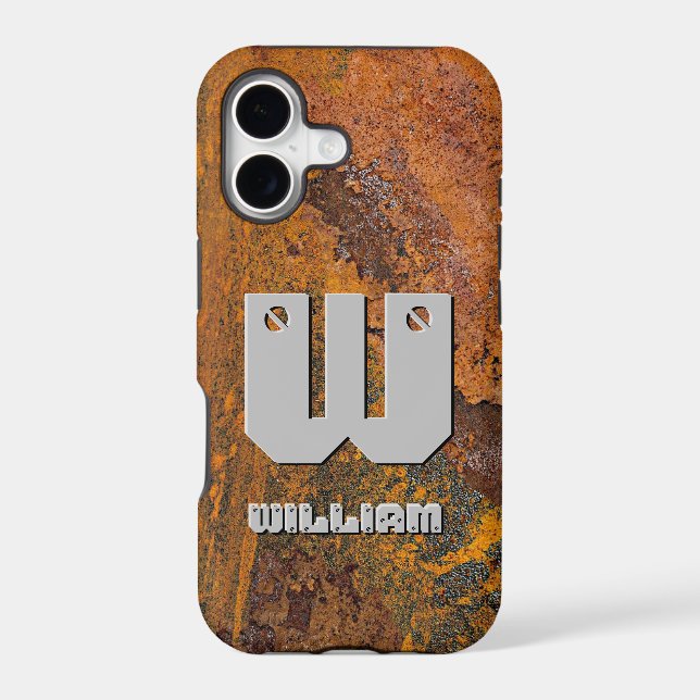Change Initial, Add (delete) Name, Rusty Metal (Back)