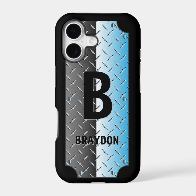 Change Initial, Add (delete) Name, Shiny Metallic (Back)