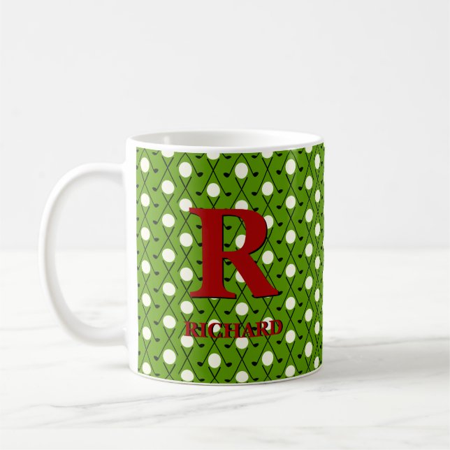 Change Initial Add Name O P Q R S T    Golf Stick  Coffee Mug (Left)