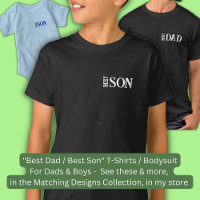 Change Name Text, Best SON , Matching Father Son