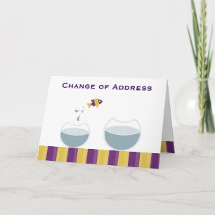 Change of Address Announcement