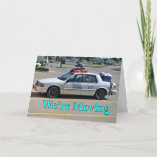 Change of Address Card: We're Moving 3 Announcement