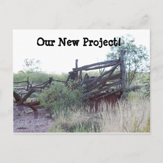 Change of Address Cards Australian Themed (Front)