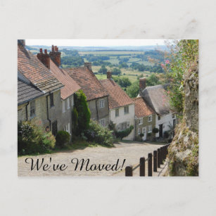 Change of Address - Classic View Postcard