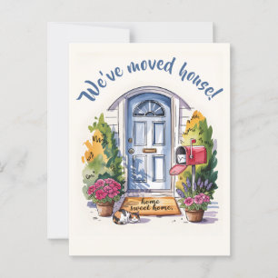 Change of address  postcard