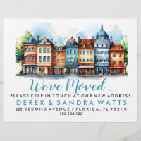 Change of address we've moved street 