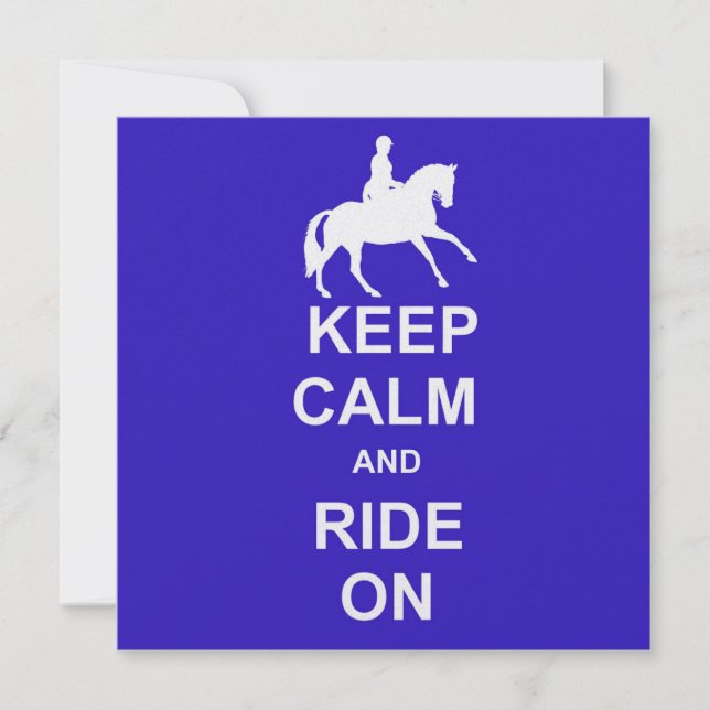 CHANGE OF LEAD KEEP CALM 5.25 x 5.25 card (Front)