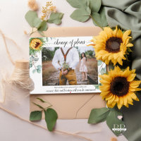 Change of Plans Yellow Sunflowers