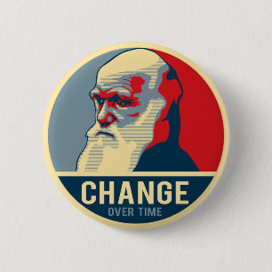 Change Over Time 6 Cm Round Badge
