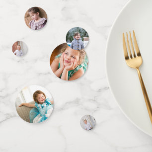 Change photos to make your own personalised photo  confetti