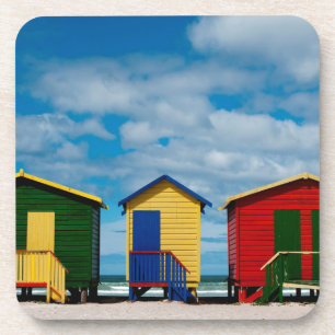 Change Rooms. Muizenberg Beach, Cape Town Coaster