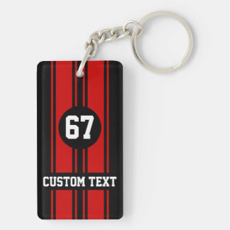 Change Stripe Colour & Year To Match Car - Use Edi Key Ring