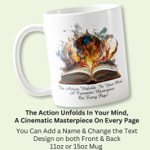 Change Text, The Action Unfolds In Your Mind, Book