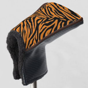 Change the background colour animal print golf head cover
