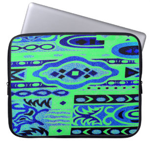 Change the Colour Wacky Retro Print Laptop Sleeve
