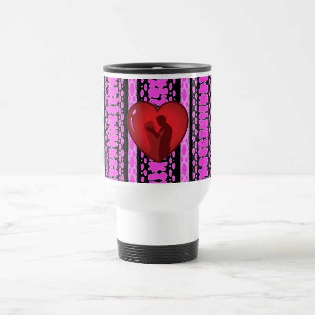Change the Colour Wallpaper Travel Mug (Center)