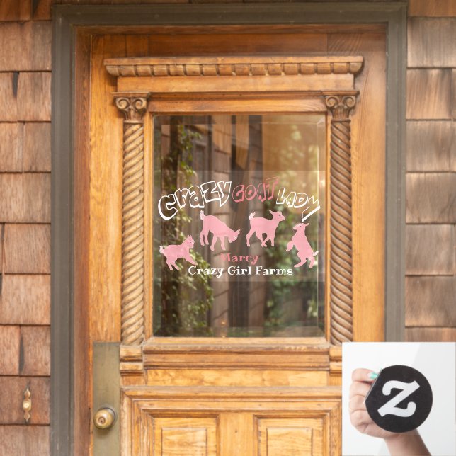 Change the colours of this Crazy Goat Lady  (Home Door)