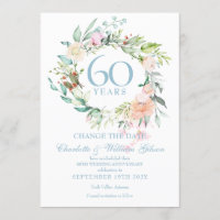 Change the Date 60th Anniversary Roses Garland