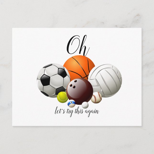 Change the Date Postponed Cancelled Event Postcard (Front)