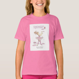 Change the world Pink girls t-shirt