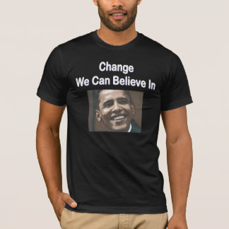 "Change We Can Believe In" Dark T-Shirt