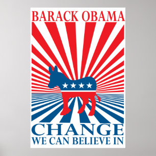 CHANGE WE CAN BELIEVE POSTER