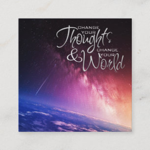 Change Your Thoughts Life Coaching Cards