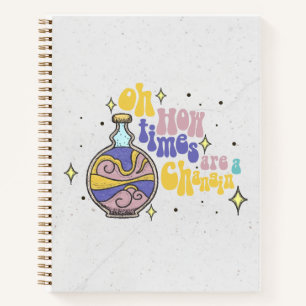 Changin Times Spiral Notebook
