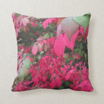 Changing Leaves Throw Pillow