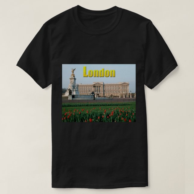 Changing the Guard at Buckingham Palace London - P T-Shirt (Design Front)