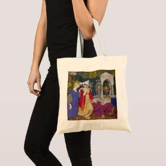 Changing the Letter 1908 by Joseph Edward Southall Tote Bag