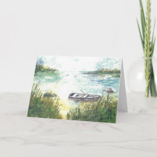Changing Tide Greeting Card by Maureen A. Girard