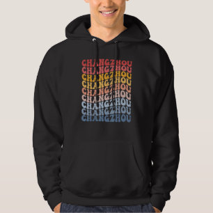 Changzhou City Groovy Retro Hoodie