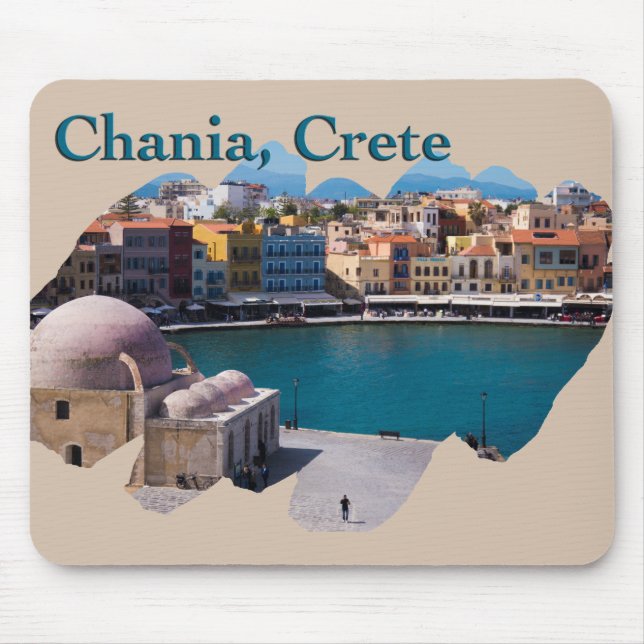 Chania, Crete Mouse Pad (Front)